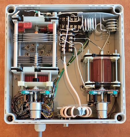 asymmetrischer QRO-Tuner mit Symmetrierung nach DL3LH